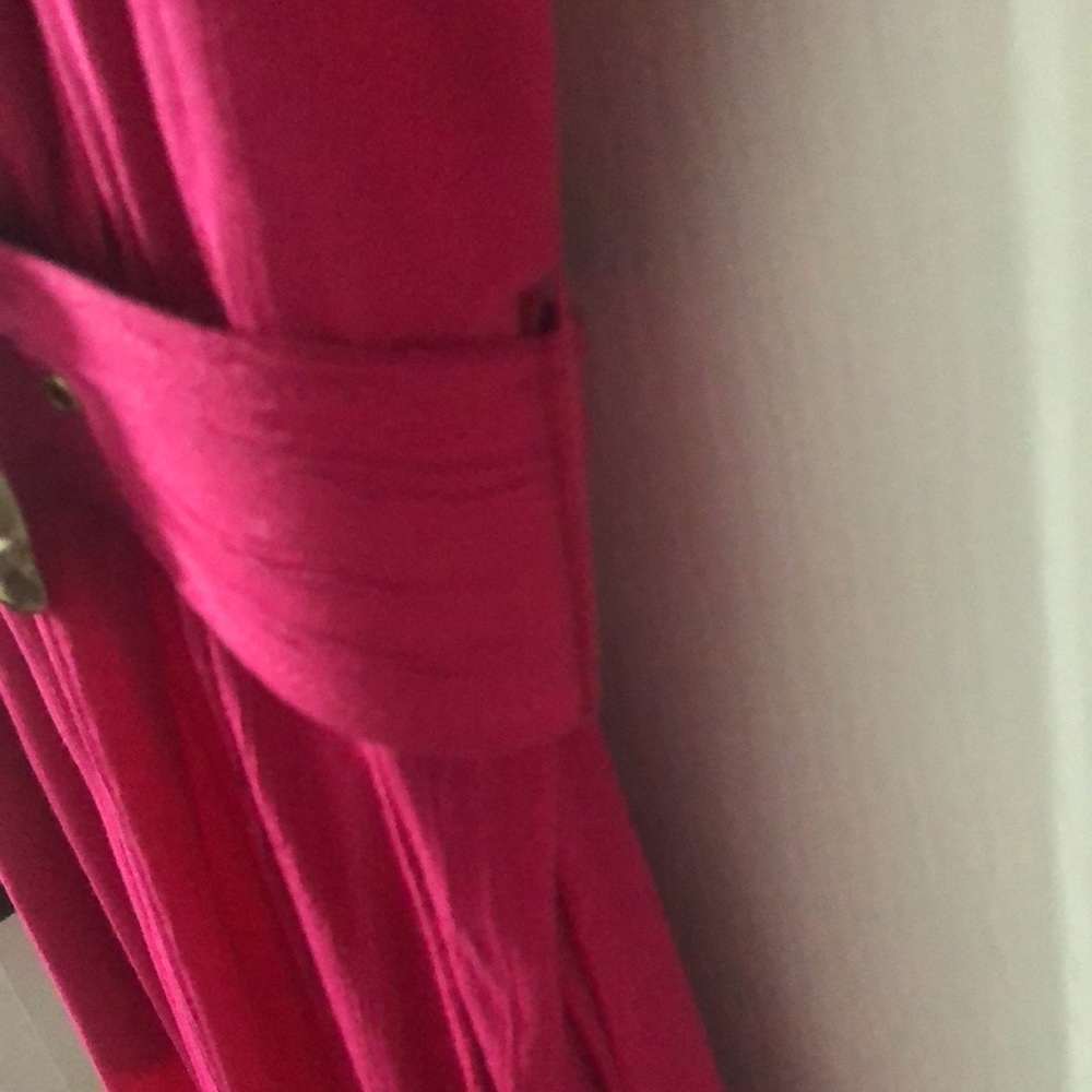 Vintage🥳2xHP🥳Jamie Brooke Fuschia Colored Romper - Picture 9 of 10